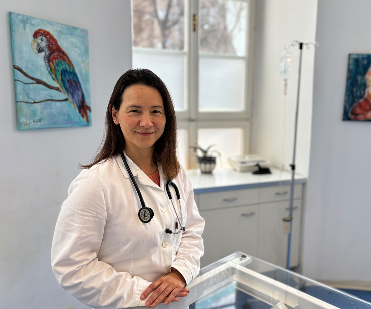 Portrait: Mag. med. vet. Iris Schönsgibl